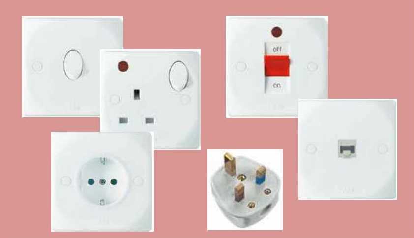 Domestic Switches, Plugs & Sockets