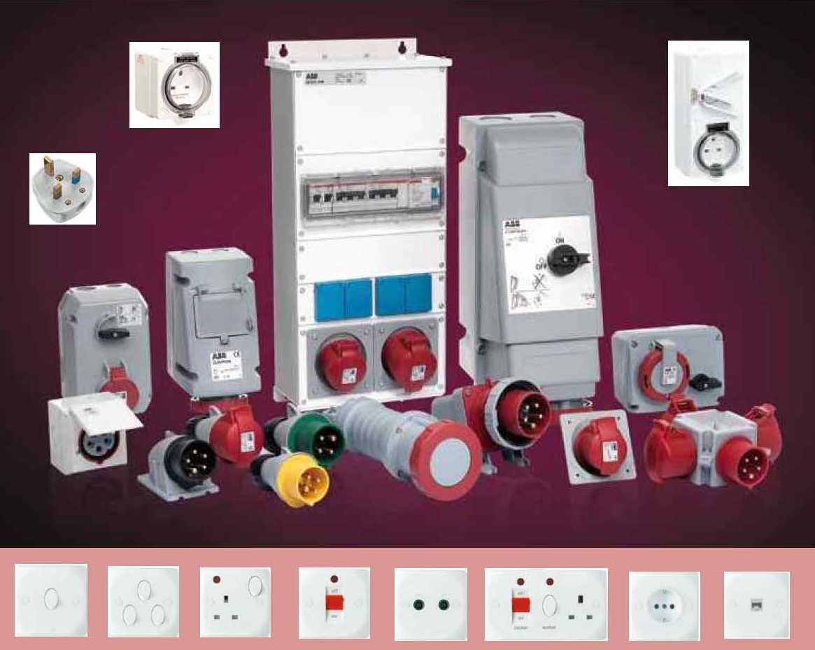 Industrial & Domestic Sockets, Plugs and Switches